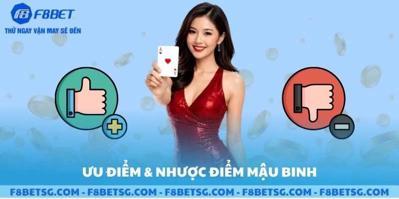 Ưu & nhược điểm của game bài mậu binh 3d