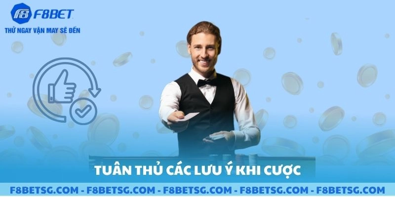 Tuân thủ những lưu ý quan trọng khi cược đá gà F8BET