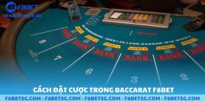 Cách đặt cược trong baccarat trong F8BET