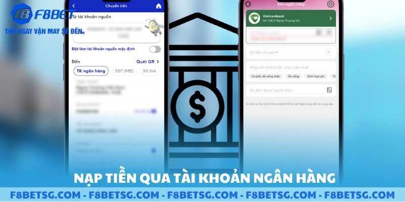 Nạp tiền qua tài khoản ngân hàng