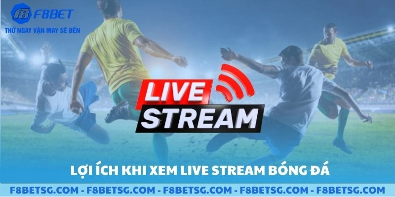 Lợi ích khi xem livestream bóng đá tại F8BET