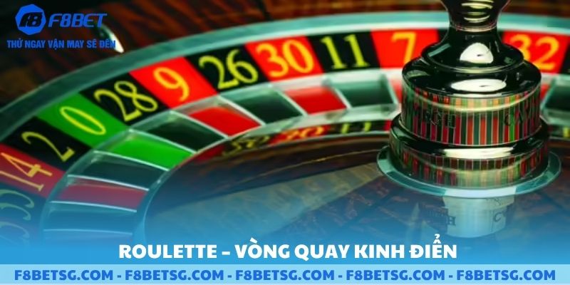 Trò chơi Roulette vòng quay kinh điển