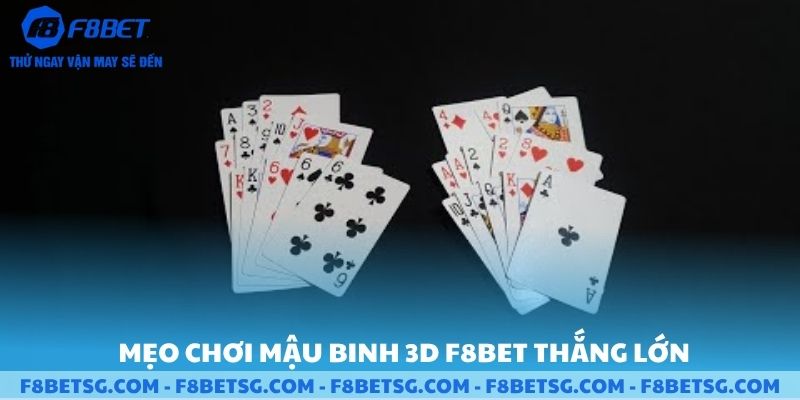 Mẹo chơi mậu binh 3d f8bet thắng lớn